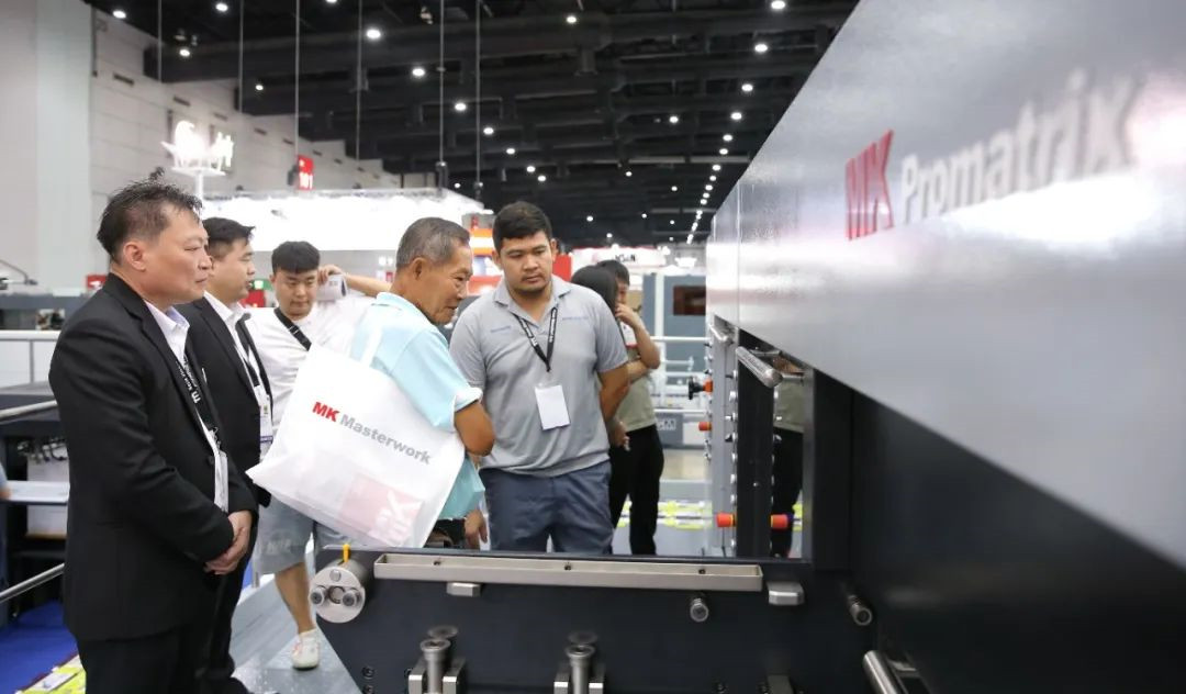 MK Promatrix106CSB 在泰国2023 Pack Print International (PPI)大放异彩! MK Promatrix106CSB 在泰国2023 Pack Print International (PPI)大放异彩!